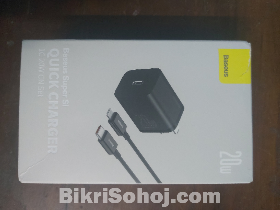 Baseus 20 Watt Charger For Iphone